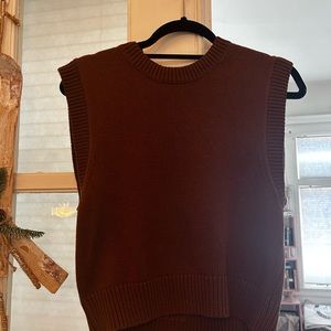 Brown Aritiza vest